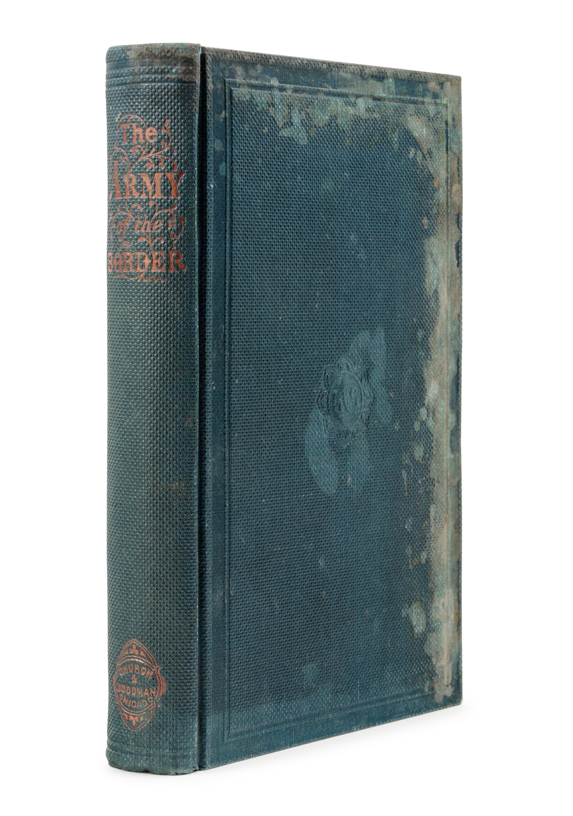 [HINTON, Richard J. (d. 1901)]. Rebel Invasion of Missouri and Kansas, and the Campaign of the Army of the Border against General Sterling Price . Chicago and Leavenworth, KS: Church & Goodman; T. W. Marshall, 1865.