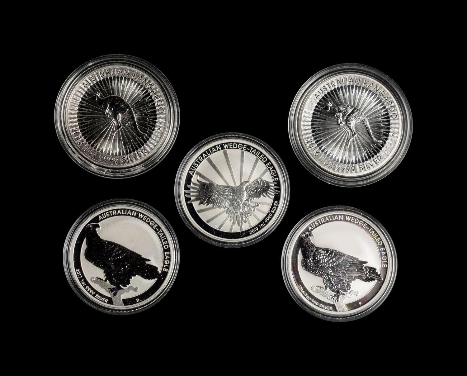 [AUSTRALIA] A Large Collection of Australian Silver Coins
