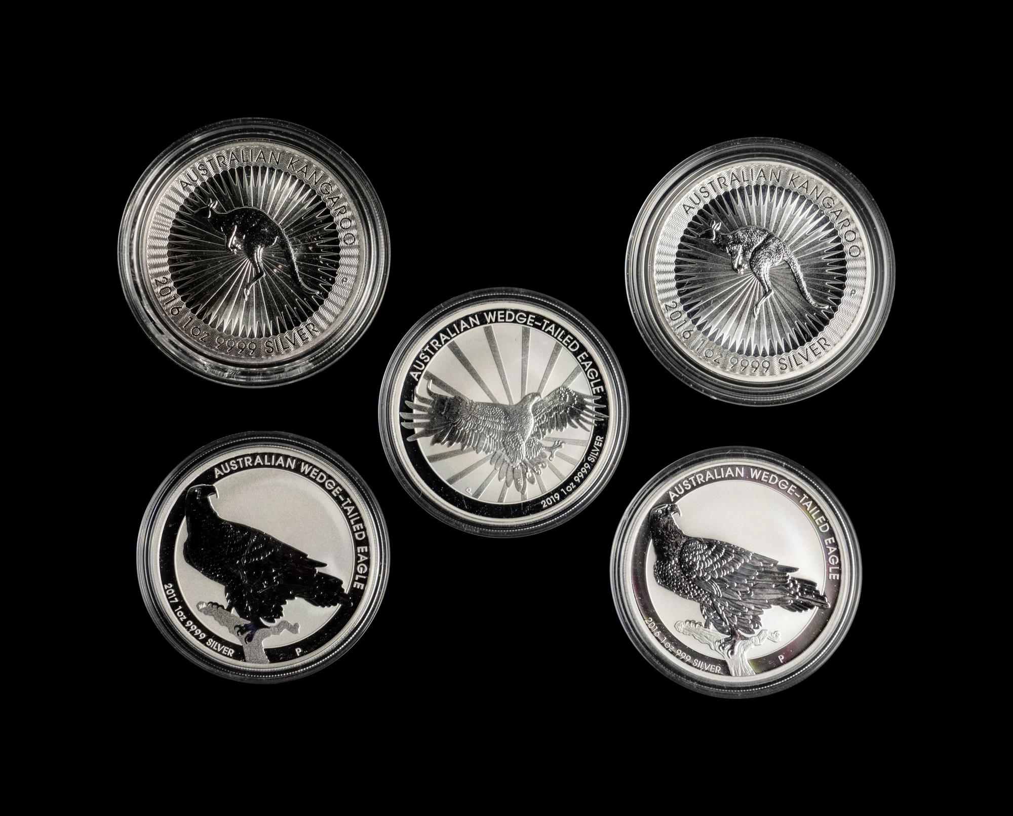 [AUSTRALIA] A Large Collection of Australian Silver Coins