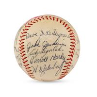 A 1959 Seattle Rainers Team Signed Autograph Baseball