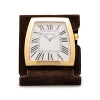 CARTIER, GOLD-PLATED 'LA DONA' TRAVEL CLOCK