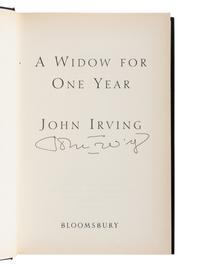 IRVING, John (b. 1942). A group of 5 works by Irving, MOST SIGNED, comprising: