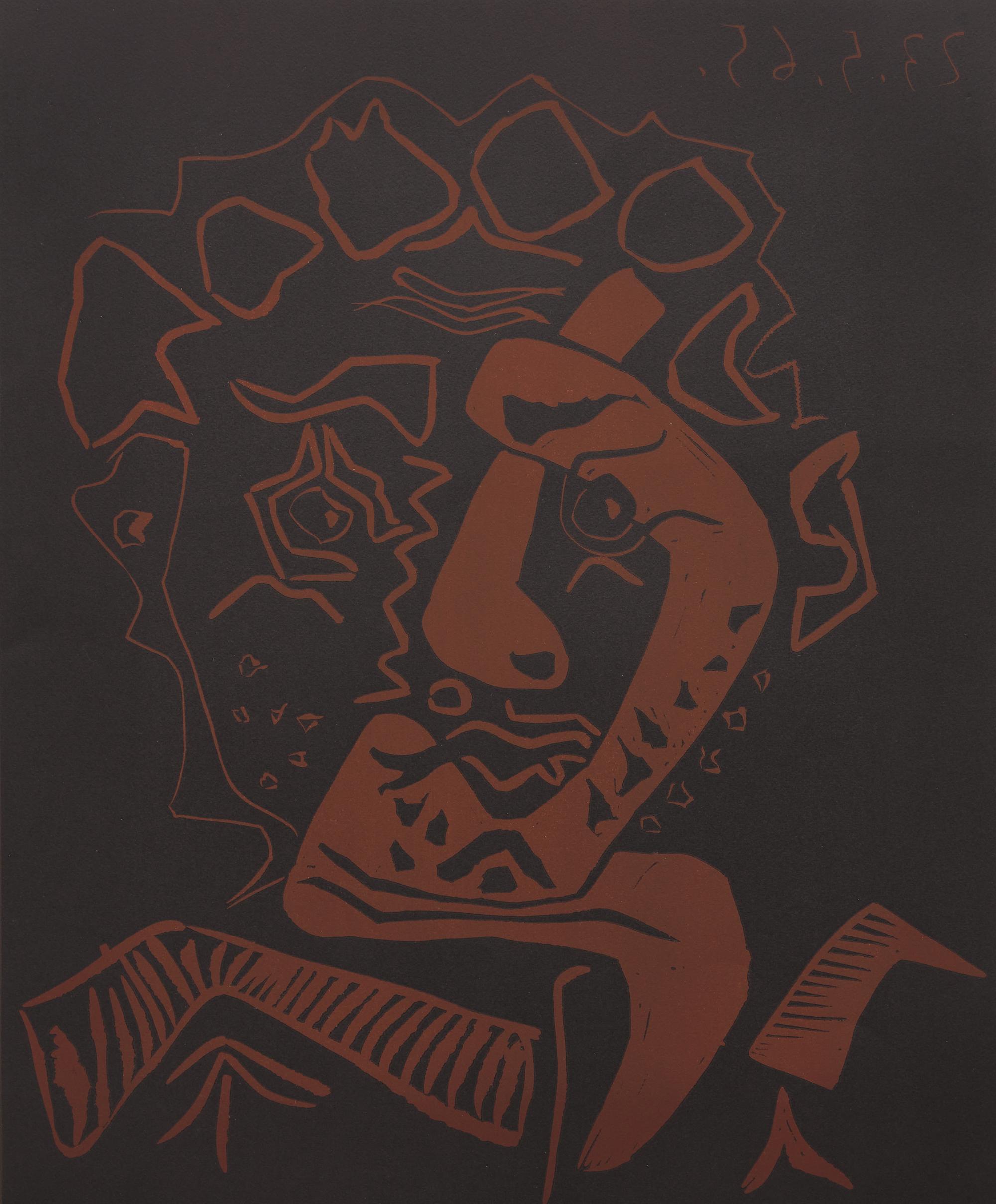Tête d'Histrion ( Le Danseur) (2 works), 1965