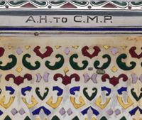A Russian Silver and Plique-à-Jour Enamel Card Case