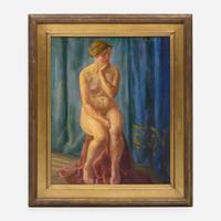 John French Sloan (American, 1871–1951) Selma Nude, Seated