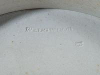 Three Wedgwood Blue Jasperware Jardinieres