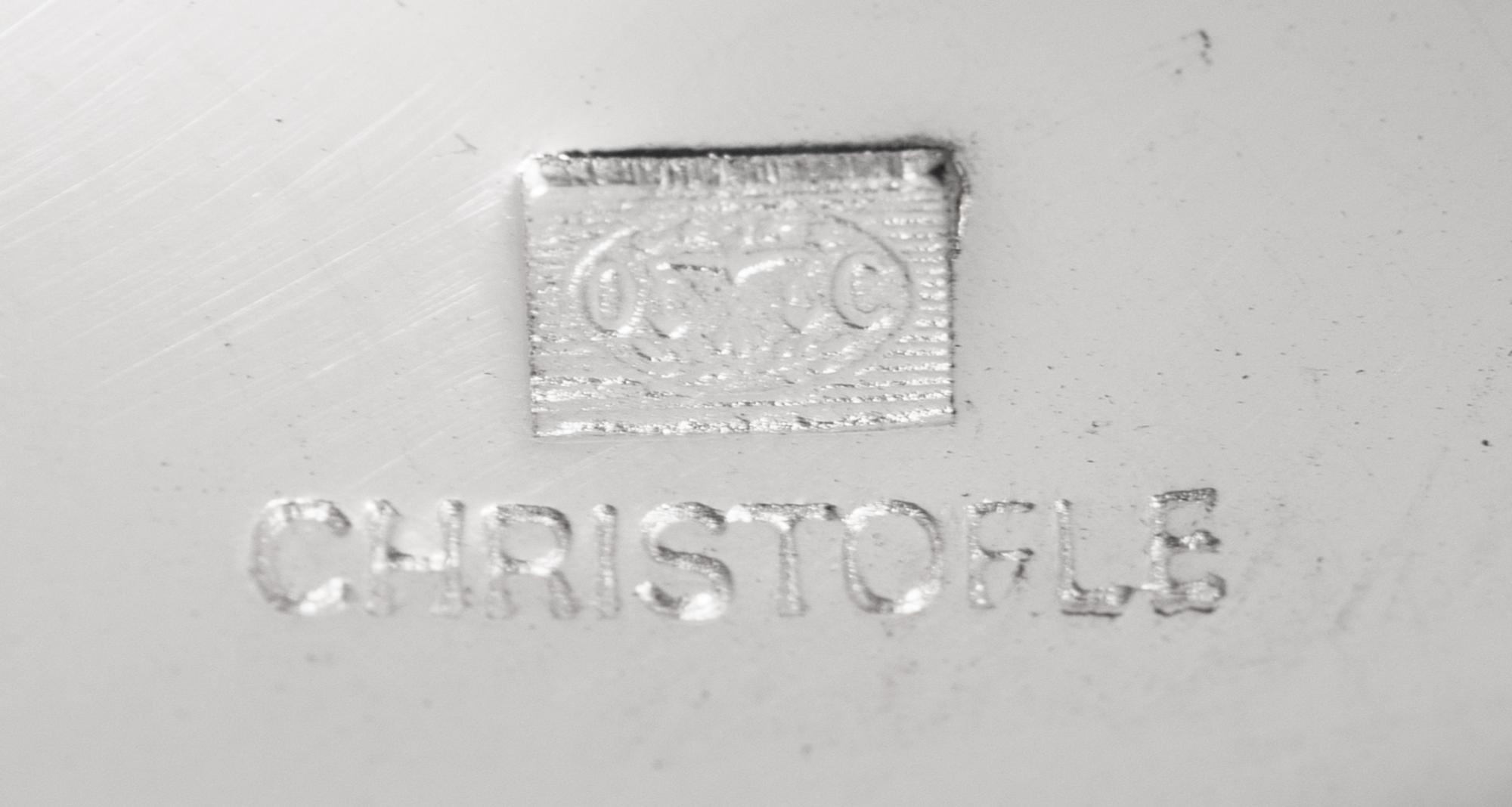 A Christofle Silver-Plate Flatware Service
