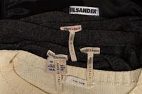 Five Designer Items; Three Hermès Knits, The Row Knit, One Jil Sander Jacket
