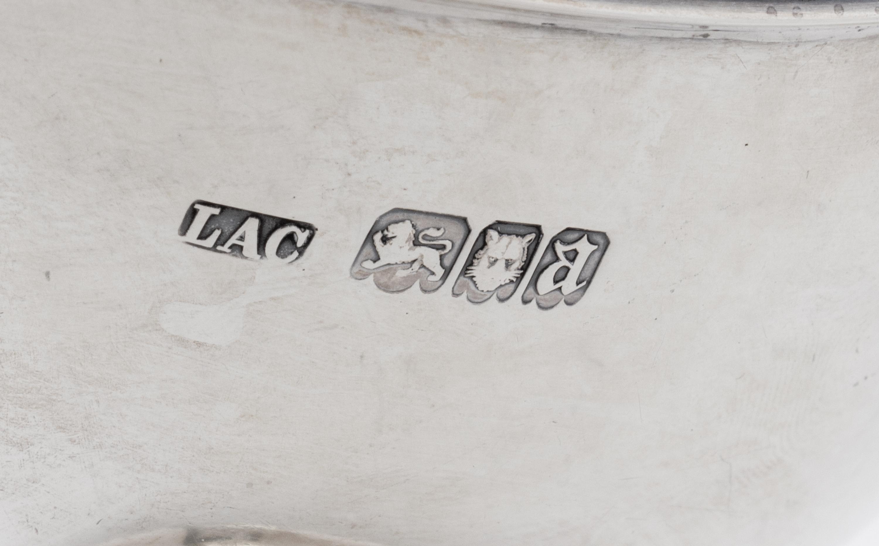 A Group of Victorian and Edwardian Silver Table Articles