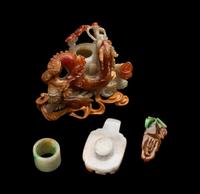 Four Chinese Jadeite Articles