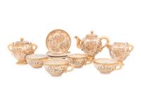 A Satsuma Porcelain Tea Service