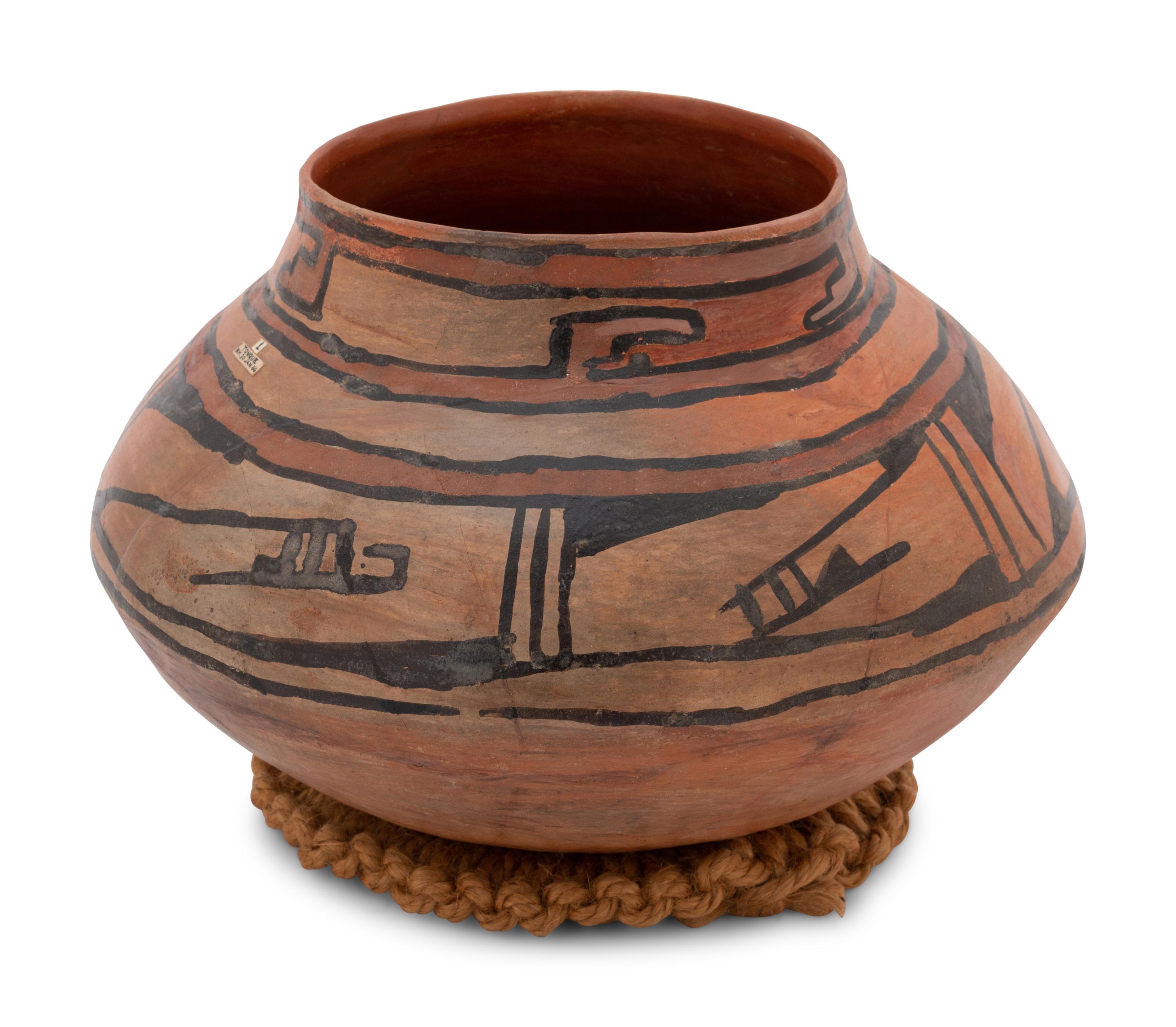 Rio Grande Glaze Ware IV Pottery Jar