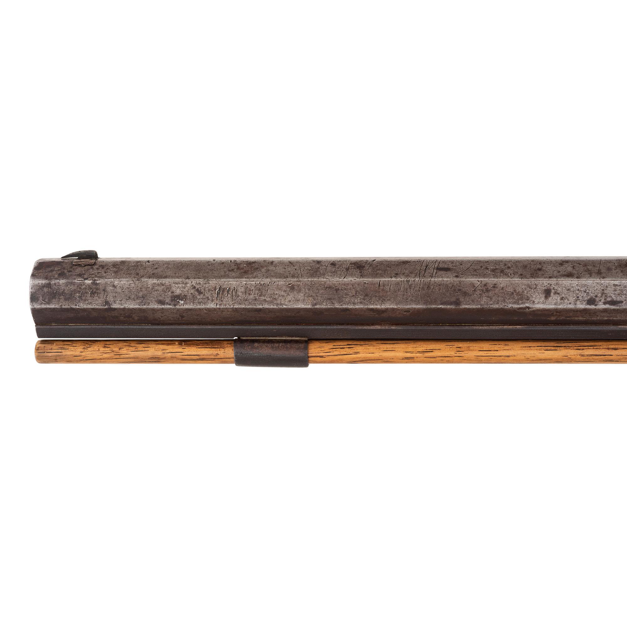 Shortened J&S Hawken Percussion Plains Rifle