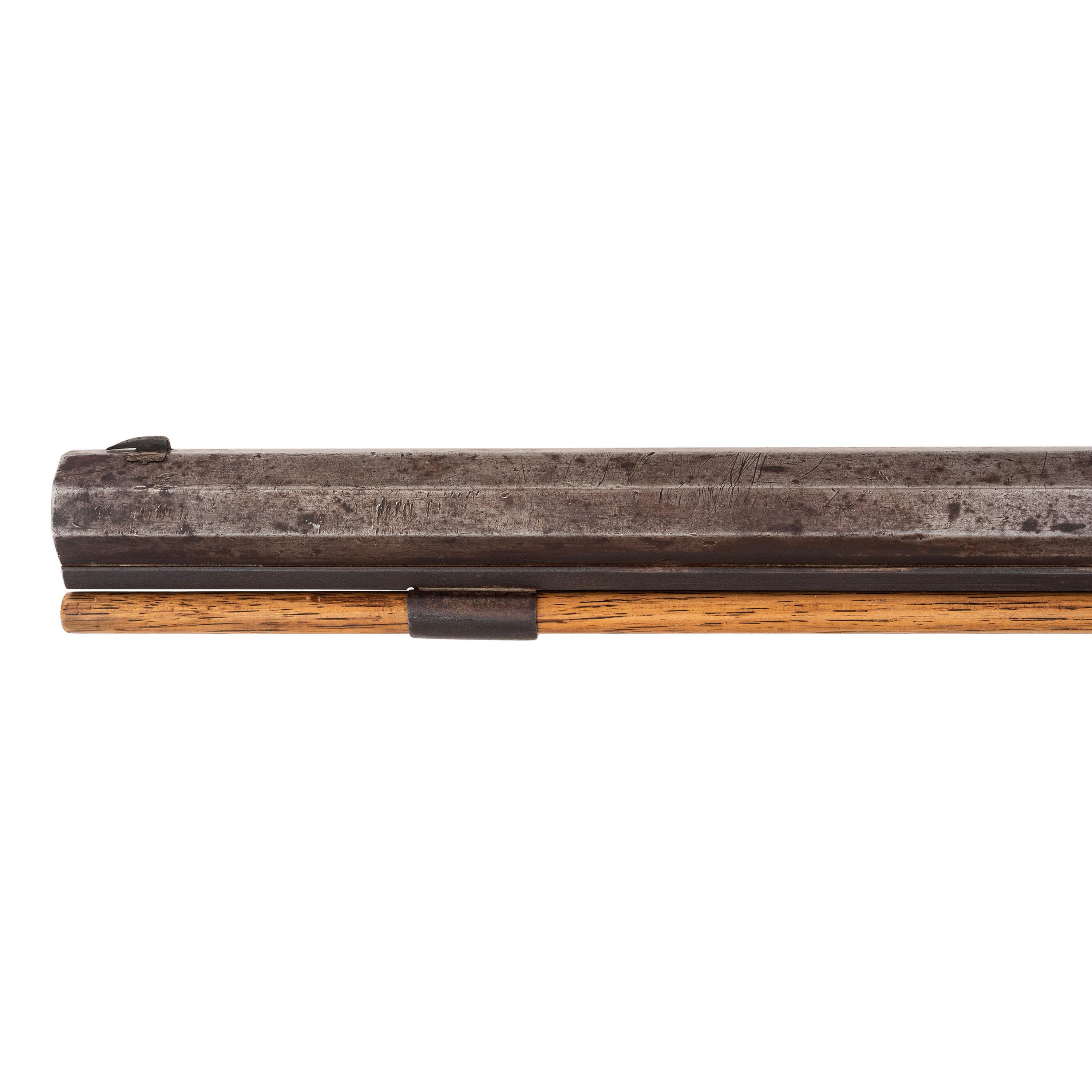 Shortened J&S Hawken Percussion Plains Rifle