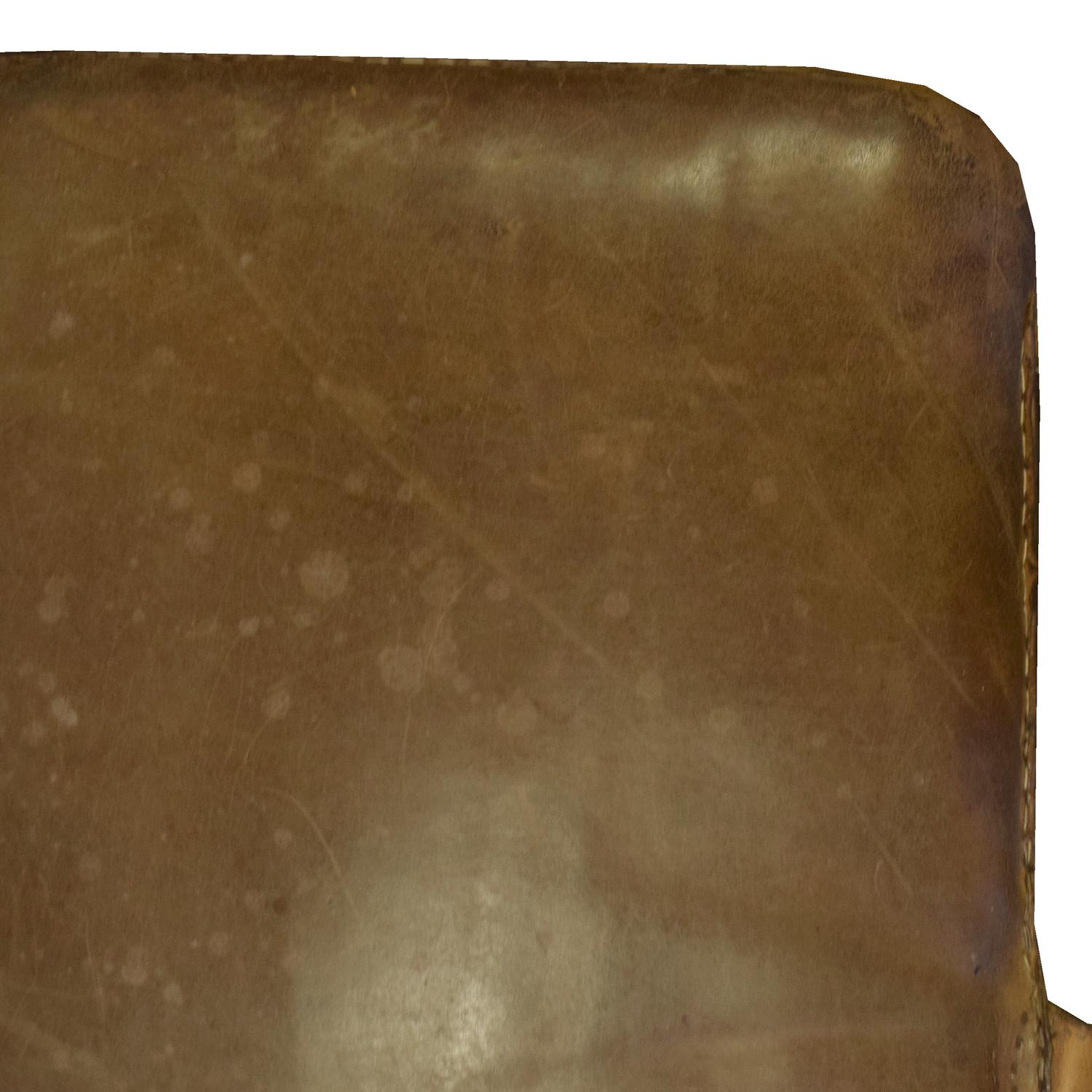 A Leather Gym Mat 70" W x 3" D x 40" H — Czech Republic, Circa 1930