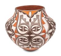 Polychrome Pottery Jar