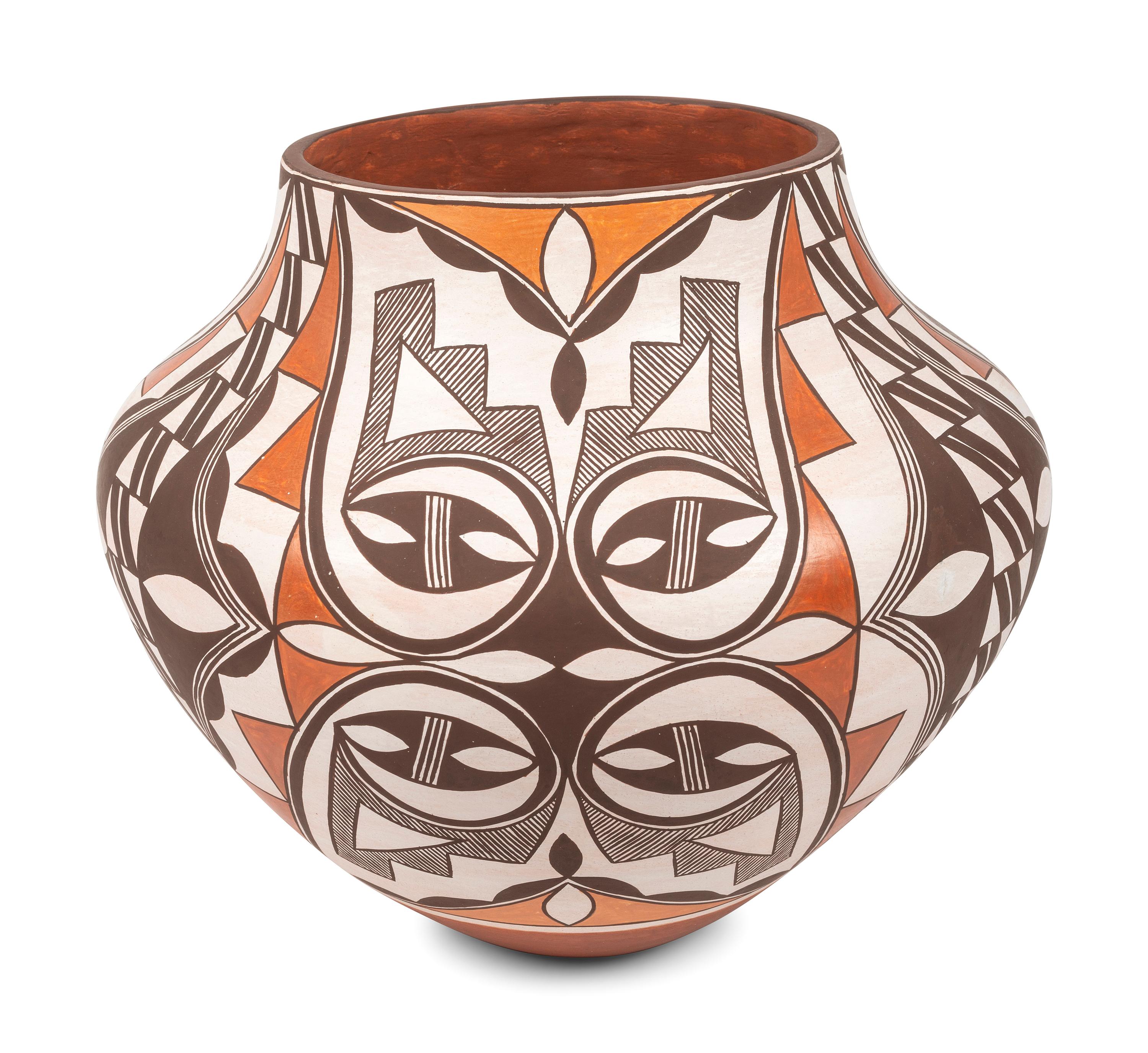 Polychrome Pottery Jar