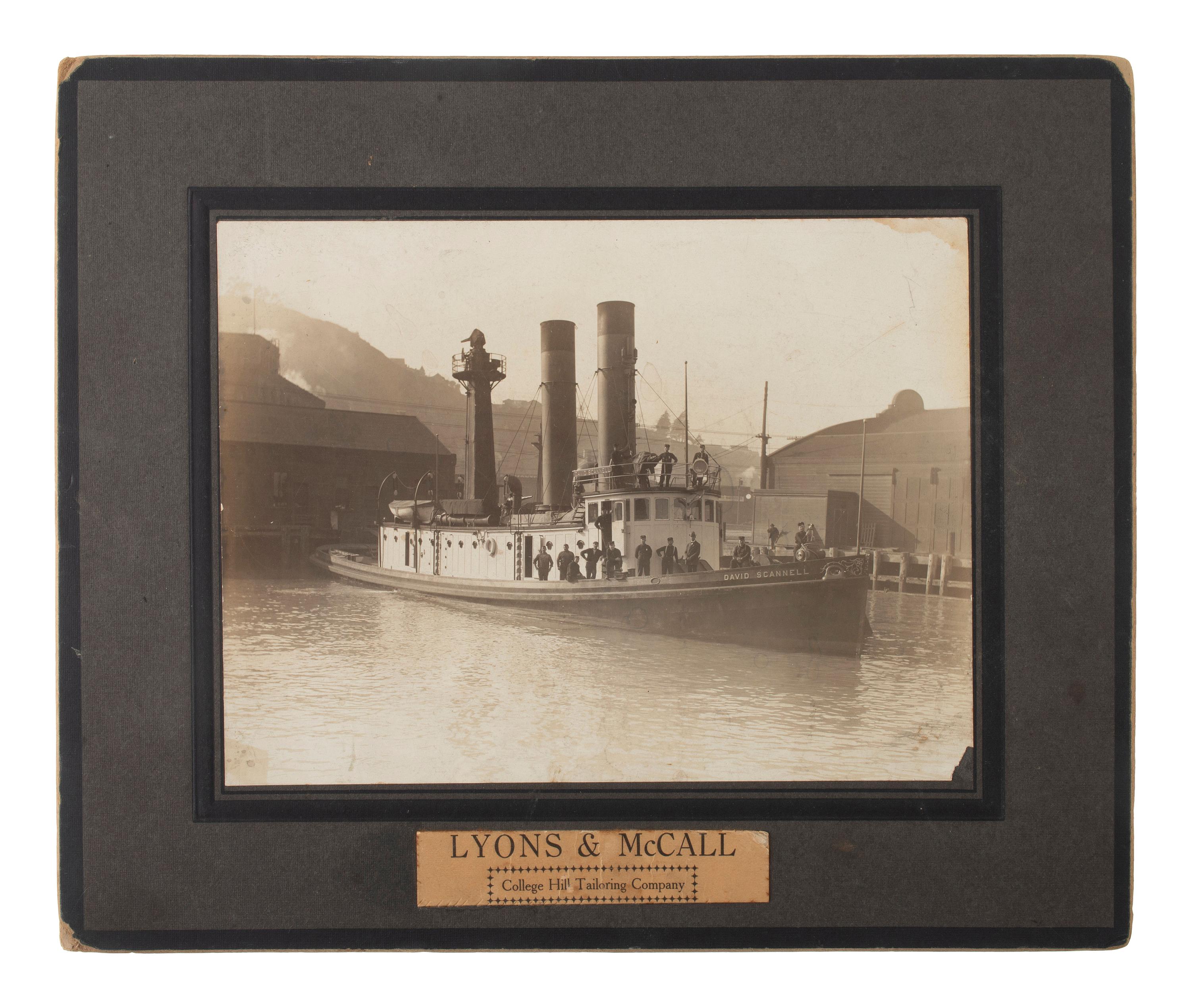 [CALIFORNIA] -- [FIREFIGHTING]. Fire helmet, badges, photographs, and more associated with San Francisco firefighter Ernest Nelson, Engine Co. No. 42, ca 1910-1930s.