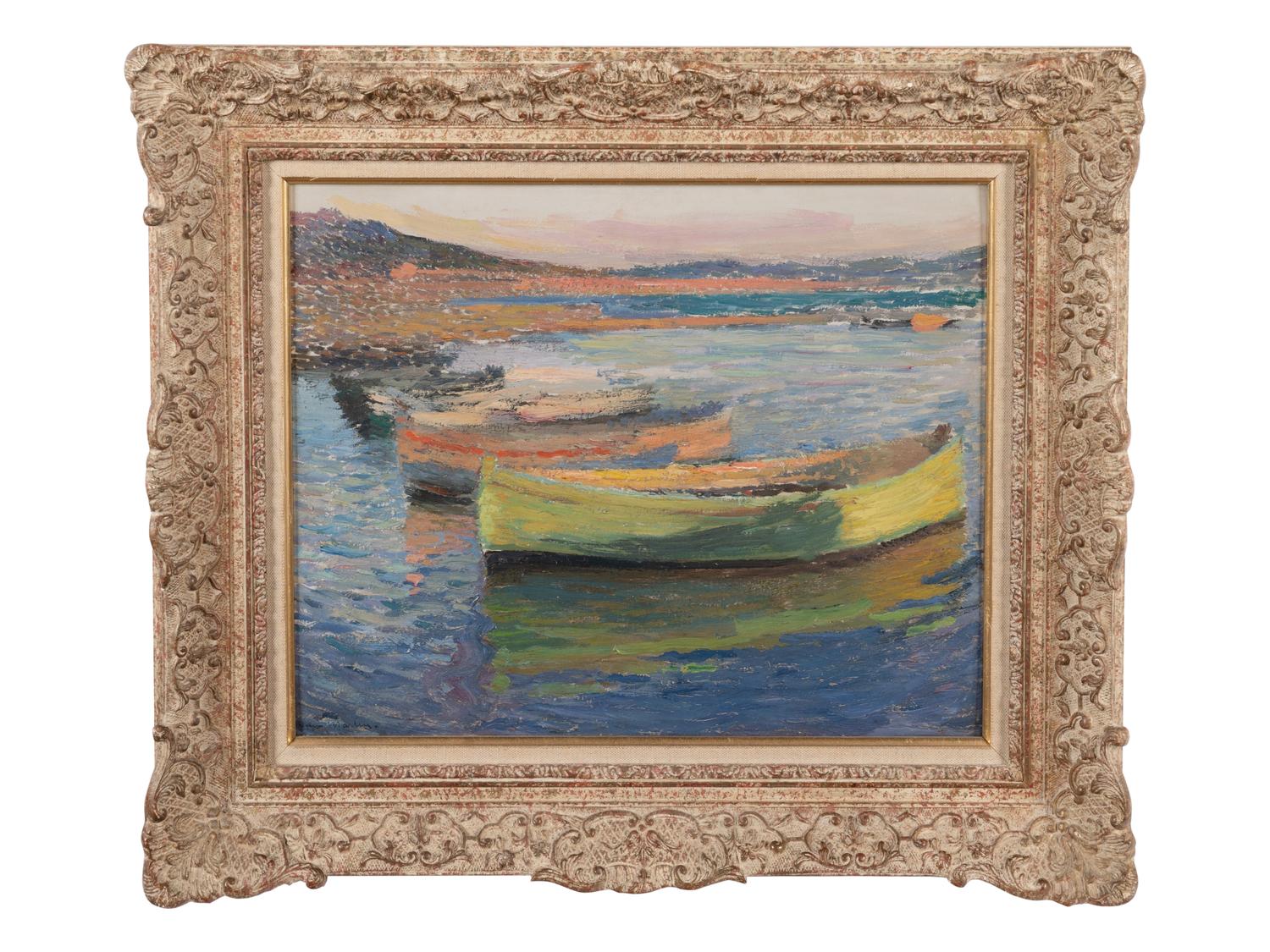 Barques aux environs de Collioure , c. 1910