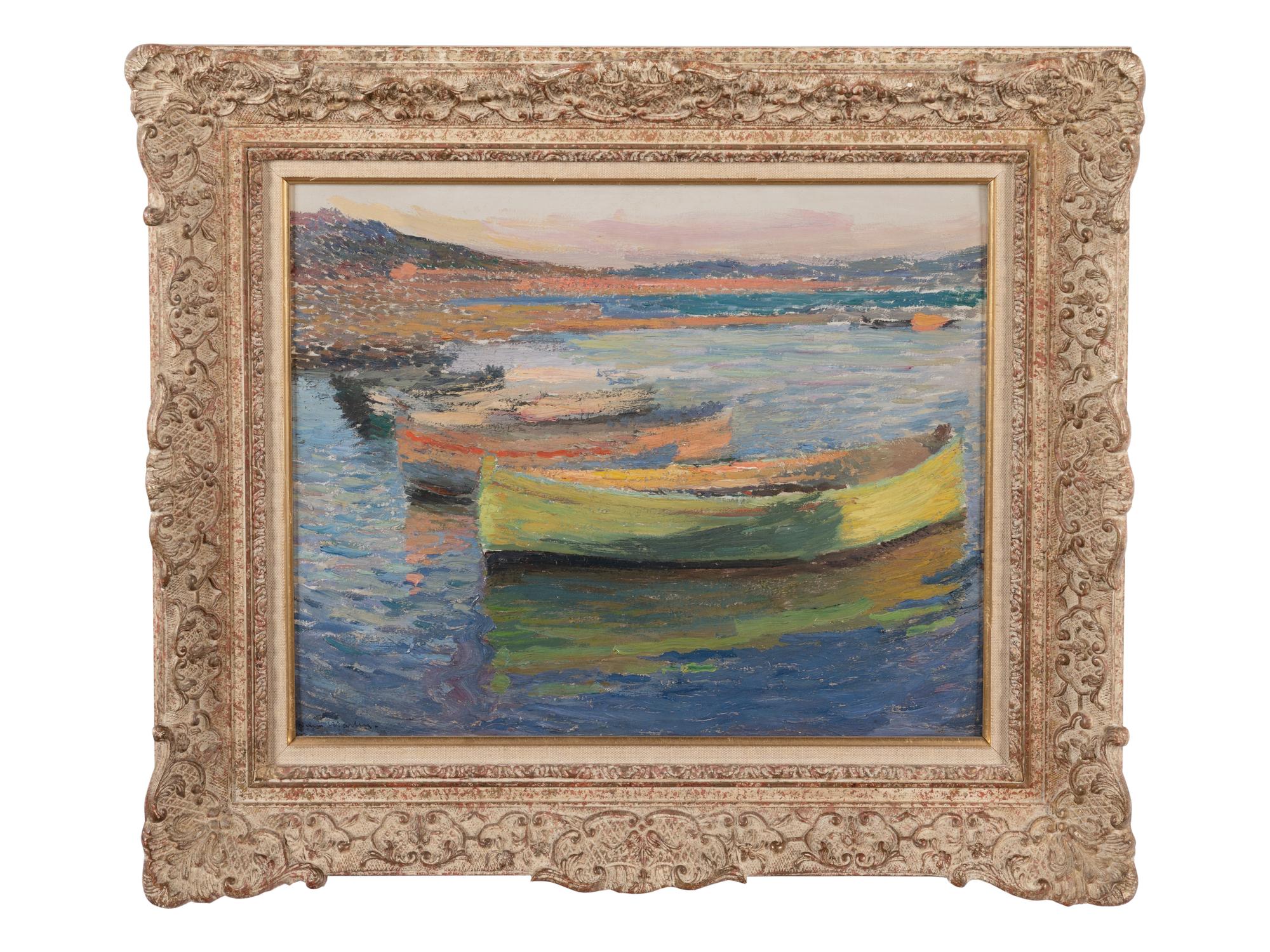 Barques aux environs de Collioure , c. 1910