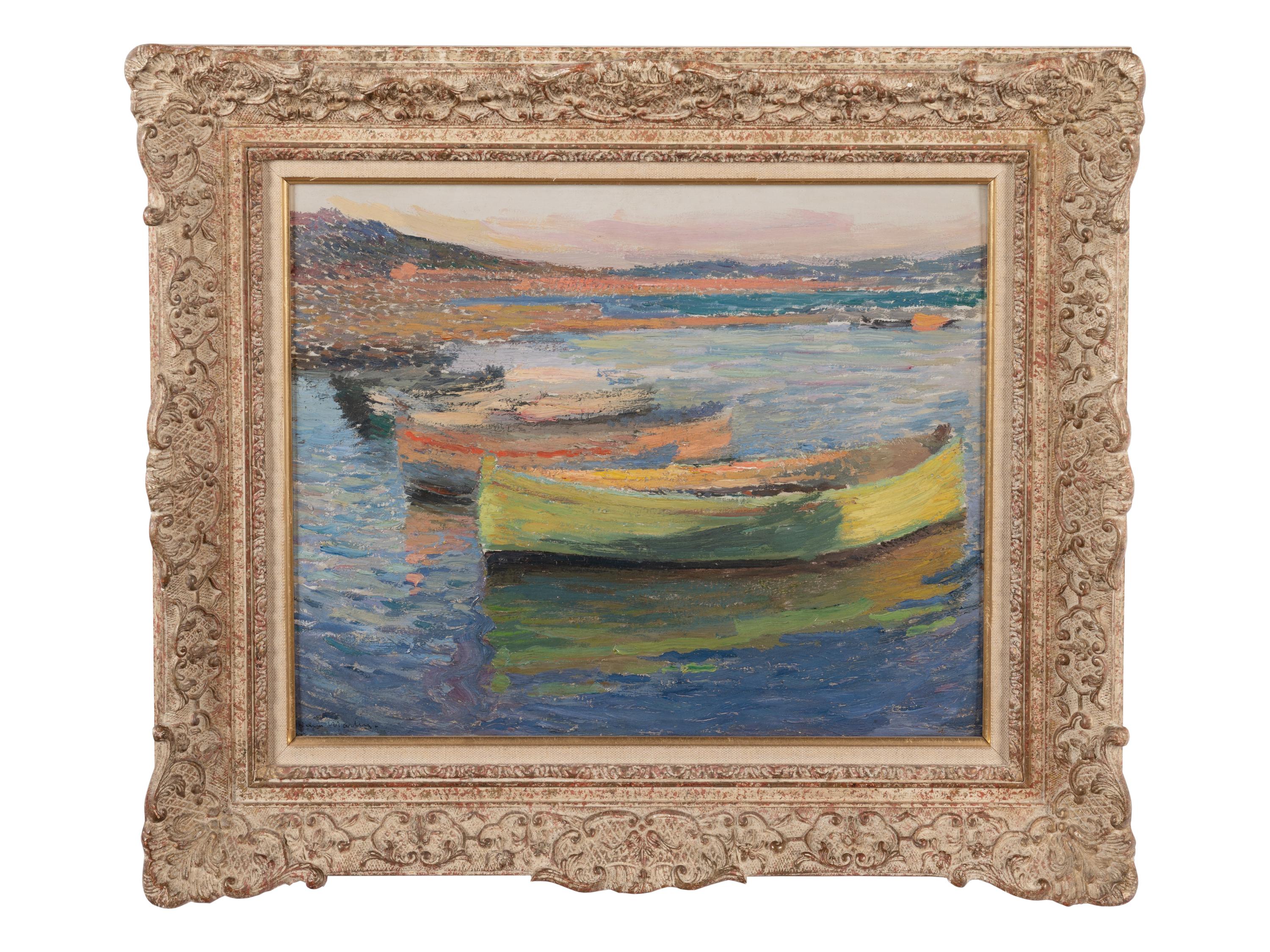 Barques aux environs de Collioure , c. 1910