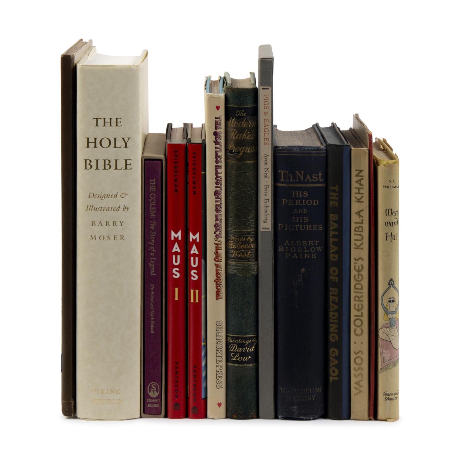 [Illustrated Books]. A group of 12 titles, comprising: