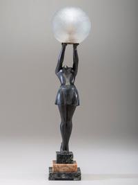 Art Deco Figural Lamp