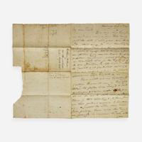 [Americana] Wilkinson, James, and Clement Biddle Group of 3 Autograph Letters, signed