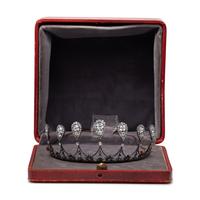 ANTIQUE, ROYAL DIAMOND TIARA