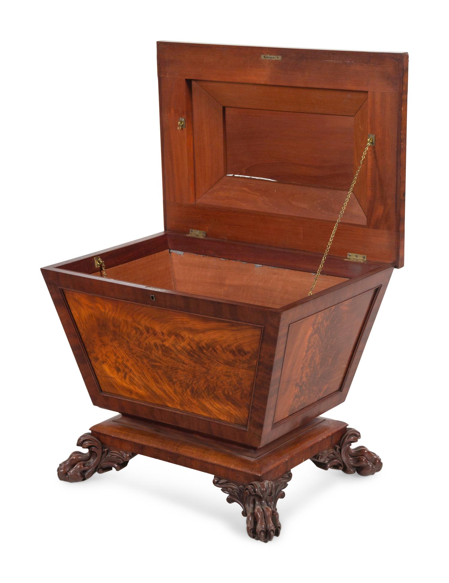A Regency Mahogany Cellarette