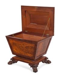 A Regency Mahogany Cellarette