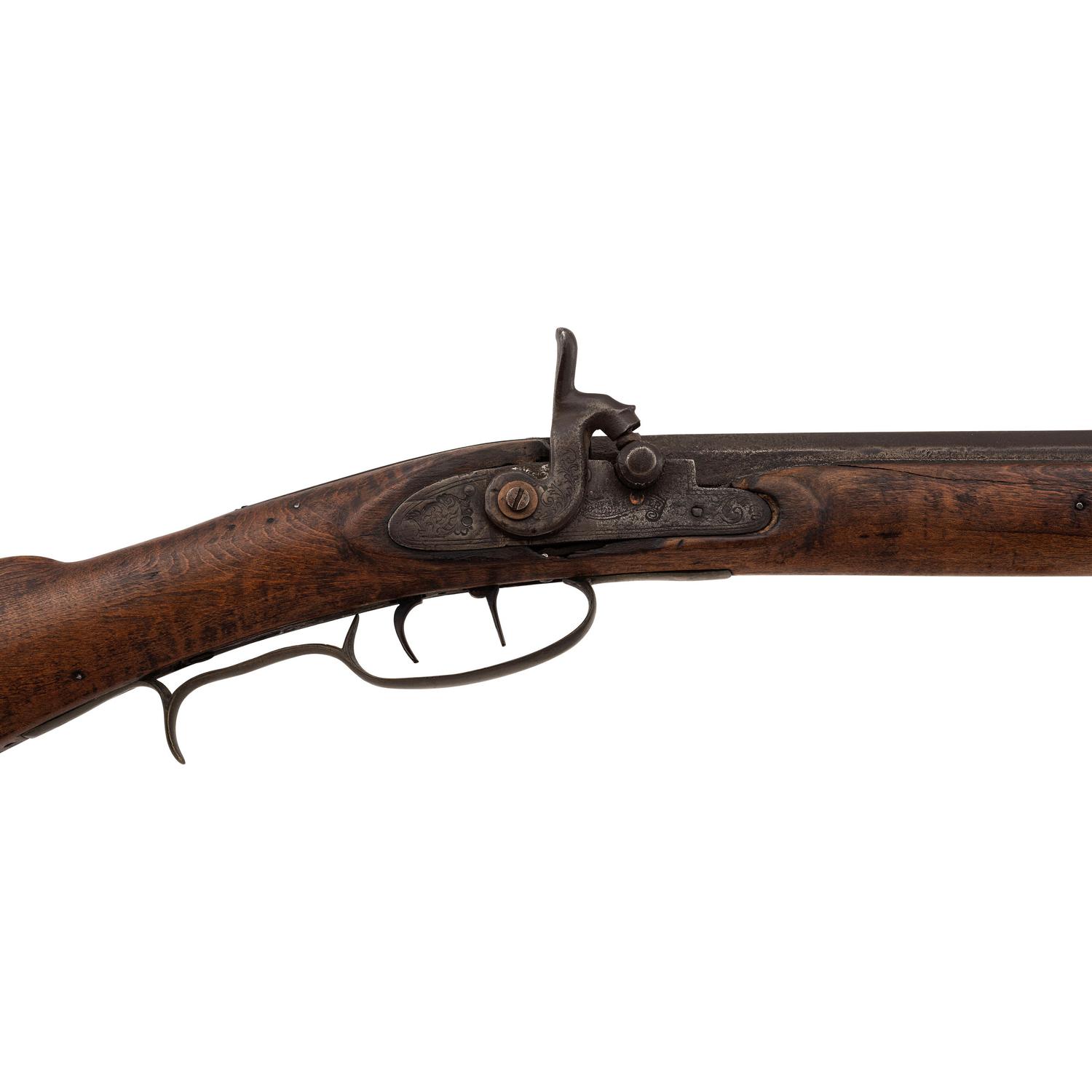 Fullstock Percussion Trade Rifle with Leman Marked Barrel