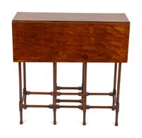A George III Mahogany Dropleaf Spider Leg Table — LATE 18TH CENTURY