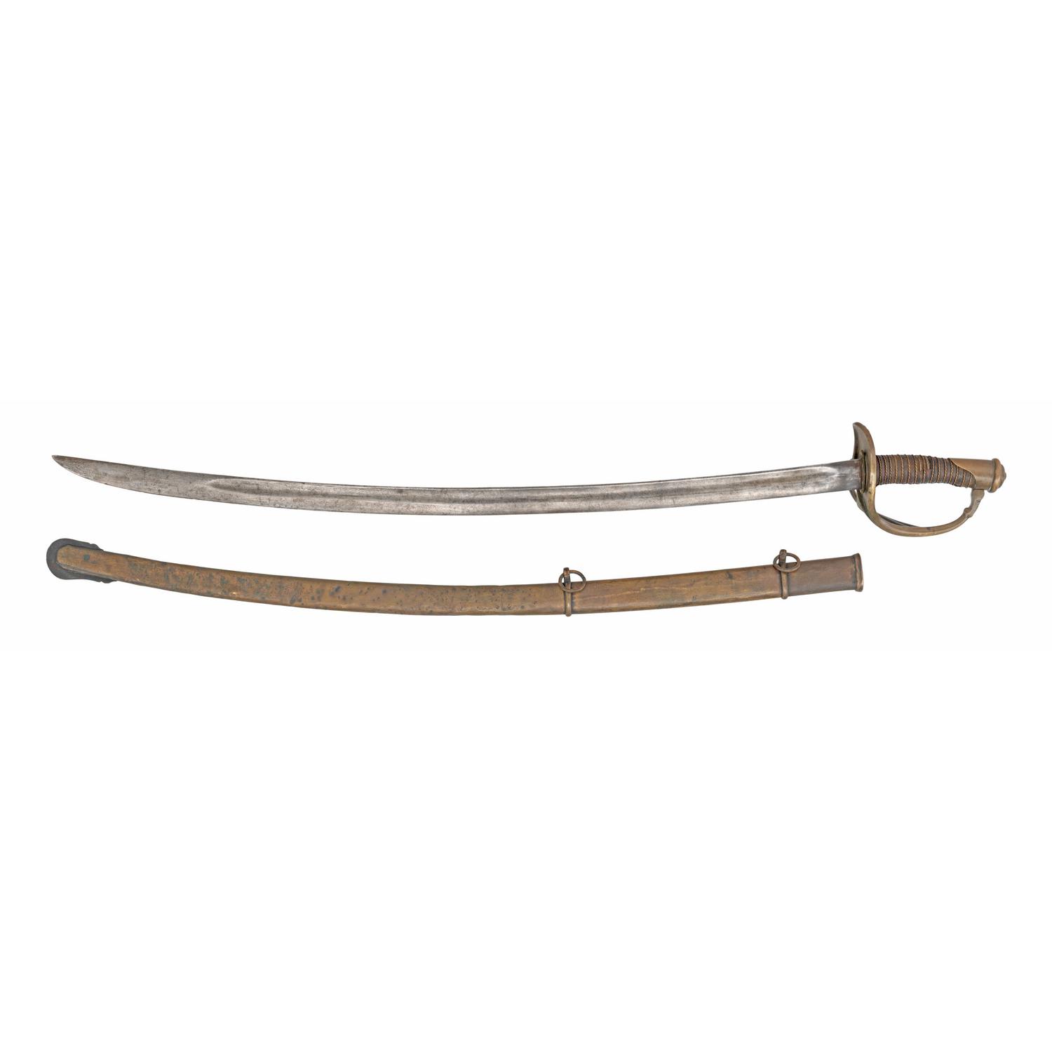 Leech & Ridgon Cavalry Officer's Saber with Brass Scabbard
