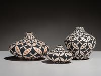 Miniature "Op-Art" Pottery