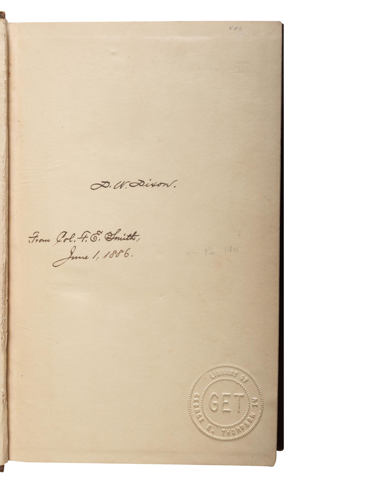 [CIVIL WAR - VERMONT]. A group of histories and regimental histories about Vermont in the Civil War, comprising: