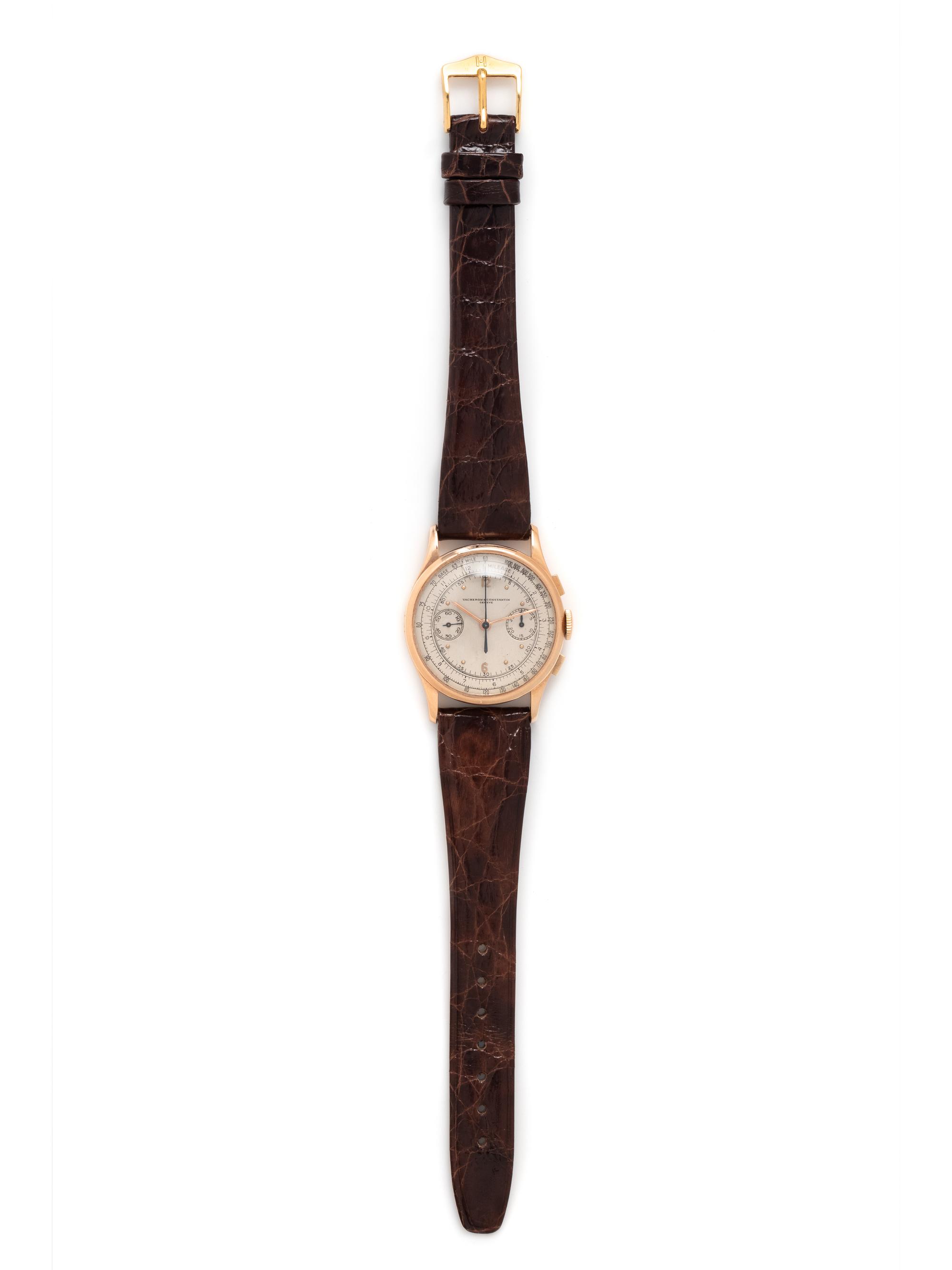 VACHERON & CONSTANTIN, 18K ROSE GOLD CHRONOGRAPH WATCH