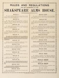 [RULES & REGULATIONS] -- [LODGING]. A group of 4 broadsides outlining rules and regulations and matters related to lodgings and other establishments.