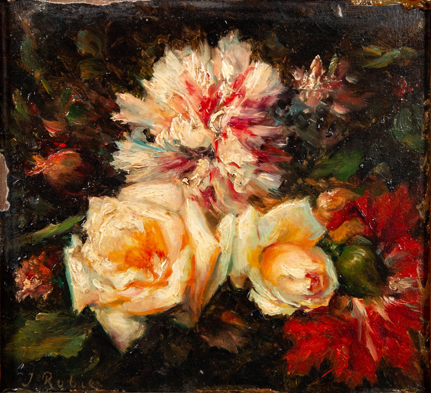 Still Life with Roses and Peonies
