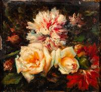 Still Life with Roses and Peonies