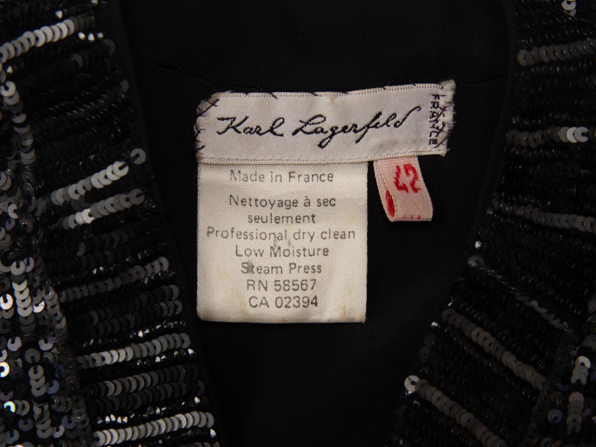 Karl Lagerfeld Sequined Cardigan