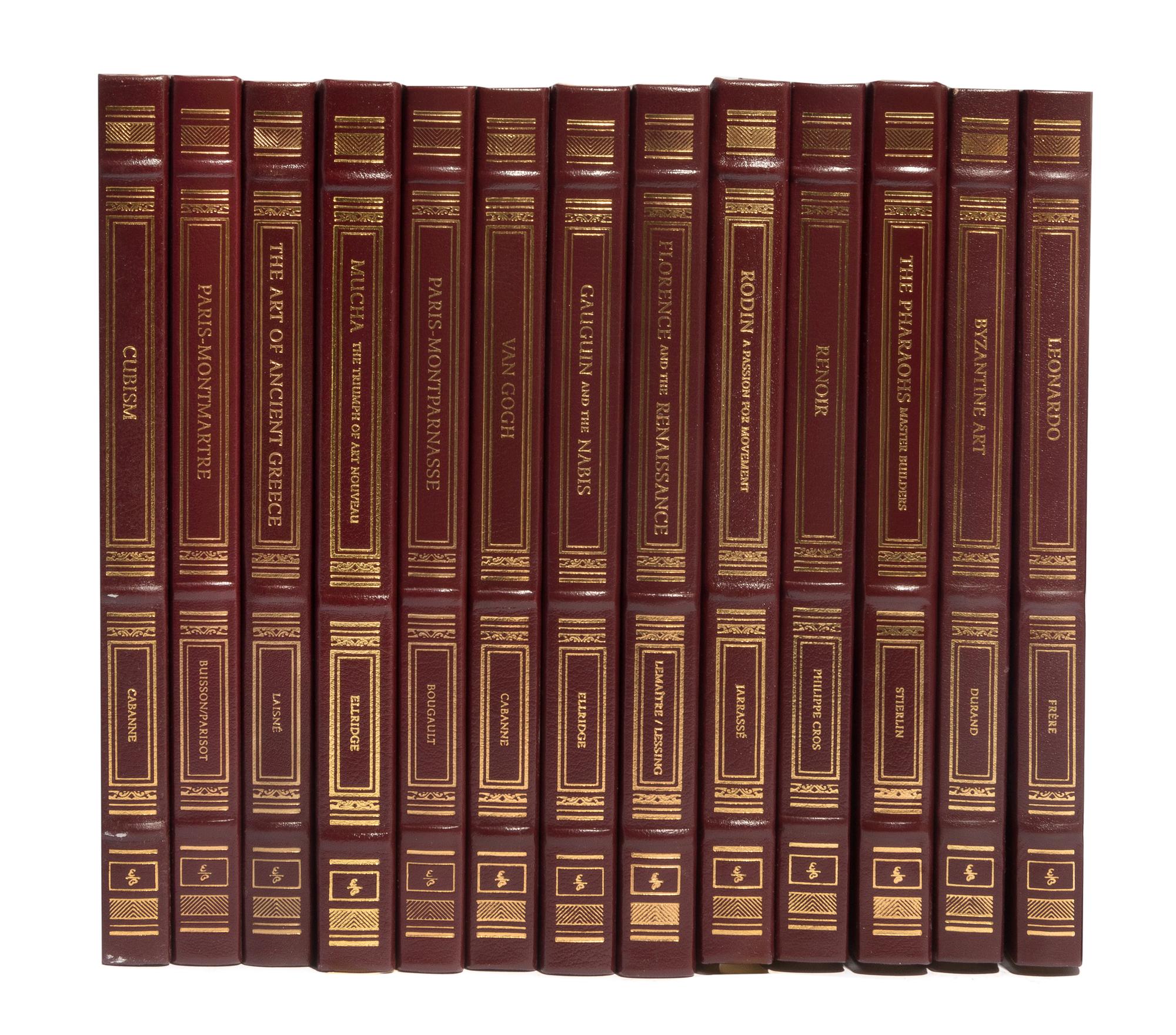 (EASTON PRESS) 31 vols. from The Glorious Art series. Norwalk, CT, various dates.