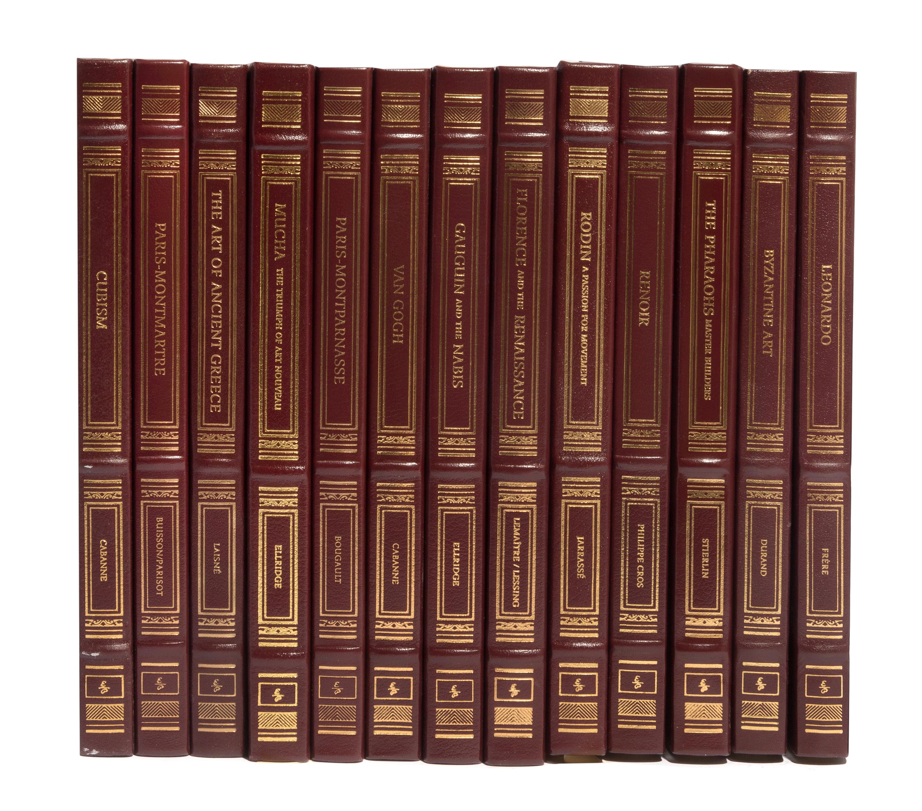 (EASTON PRESS) 31 vols. from The Glorious Art series. Norwalk, CT, various dates.