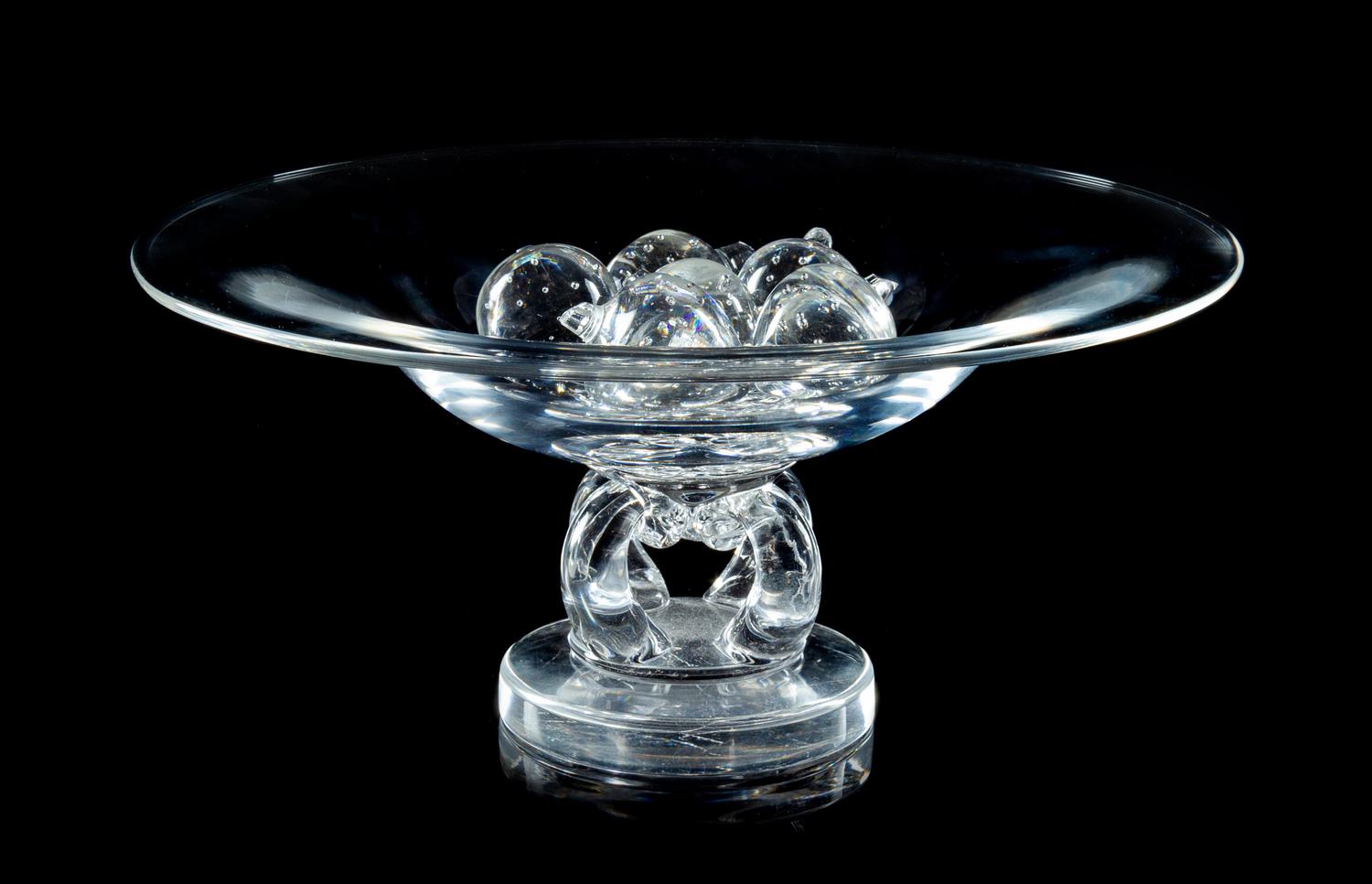 A Steuben Footed Bowl