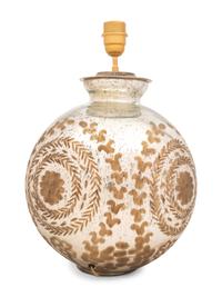 A Mercury Glass Lamp