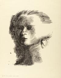 Woman Adjusting her Coiffure and Portrait Head (a pair of works)