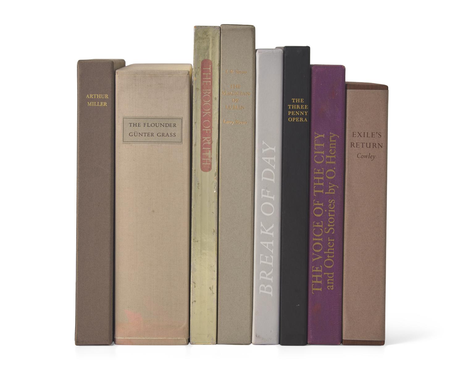 [LIMITED EDITIONS CLUB]. A group of 8 titles, comprising: