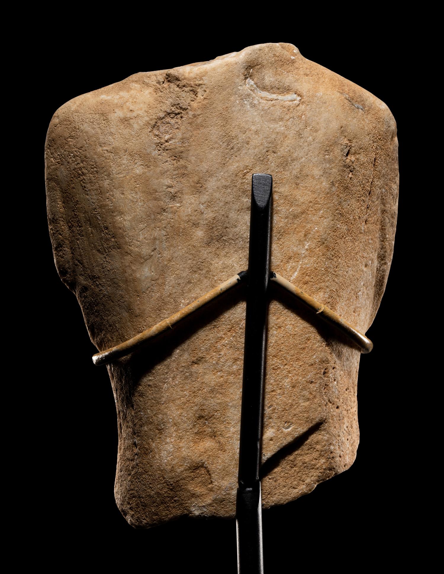 A Cycladic Marble Torso
