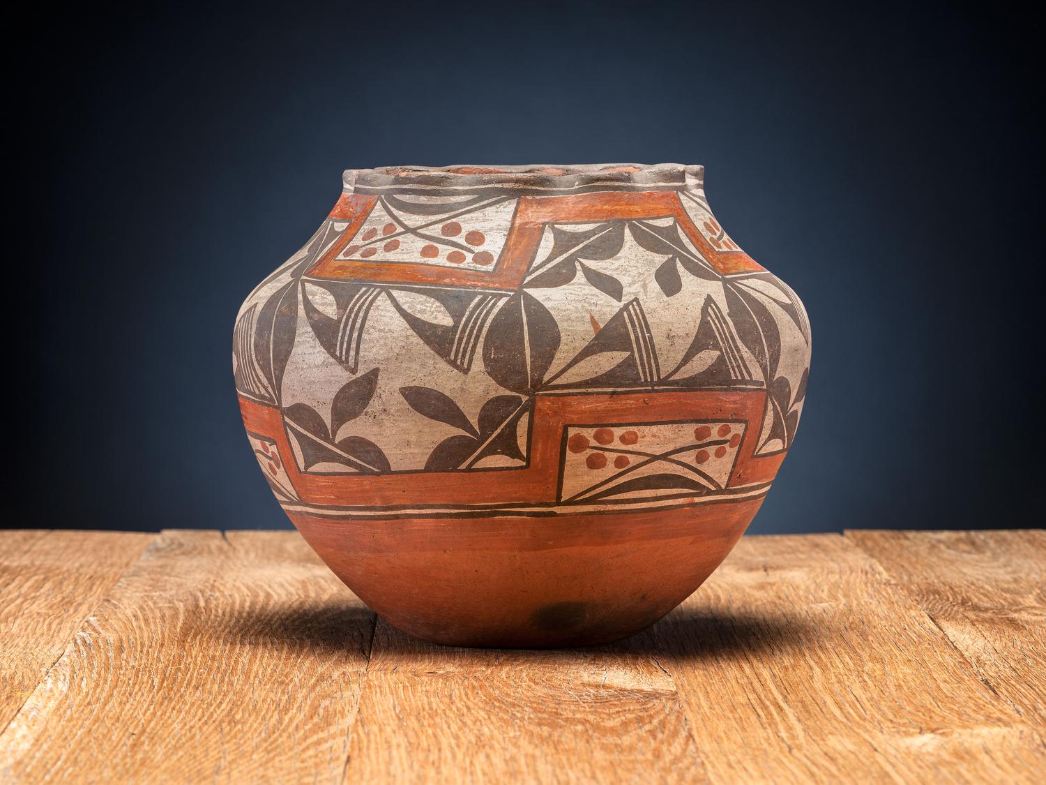 Zia Pottery Jar