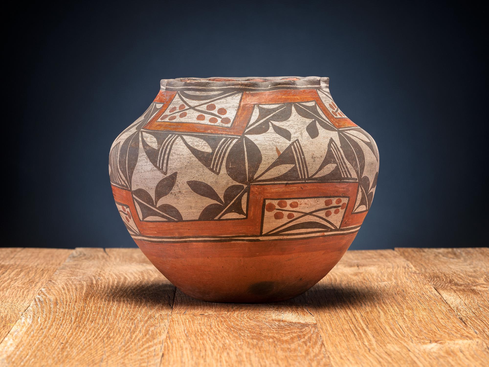 Zia Pottery Jar